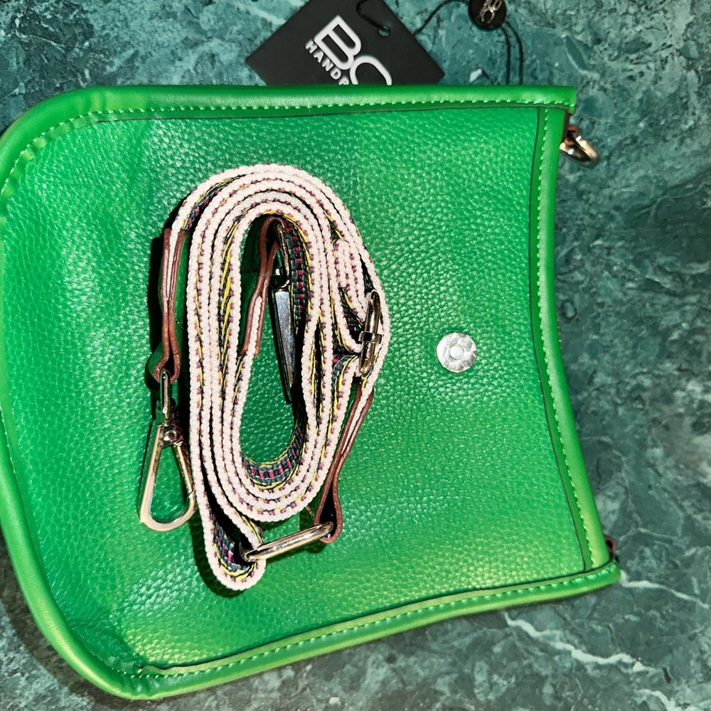 BCBG Green Crossbody Bag